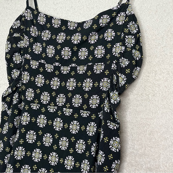 Free People Bodycon Tank Mini Dress-Women’s L-Black-Summer-Spring-Sun-Casual-NEW - Picture 2 of 9